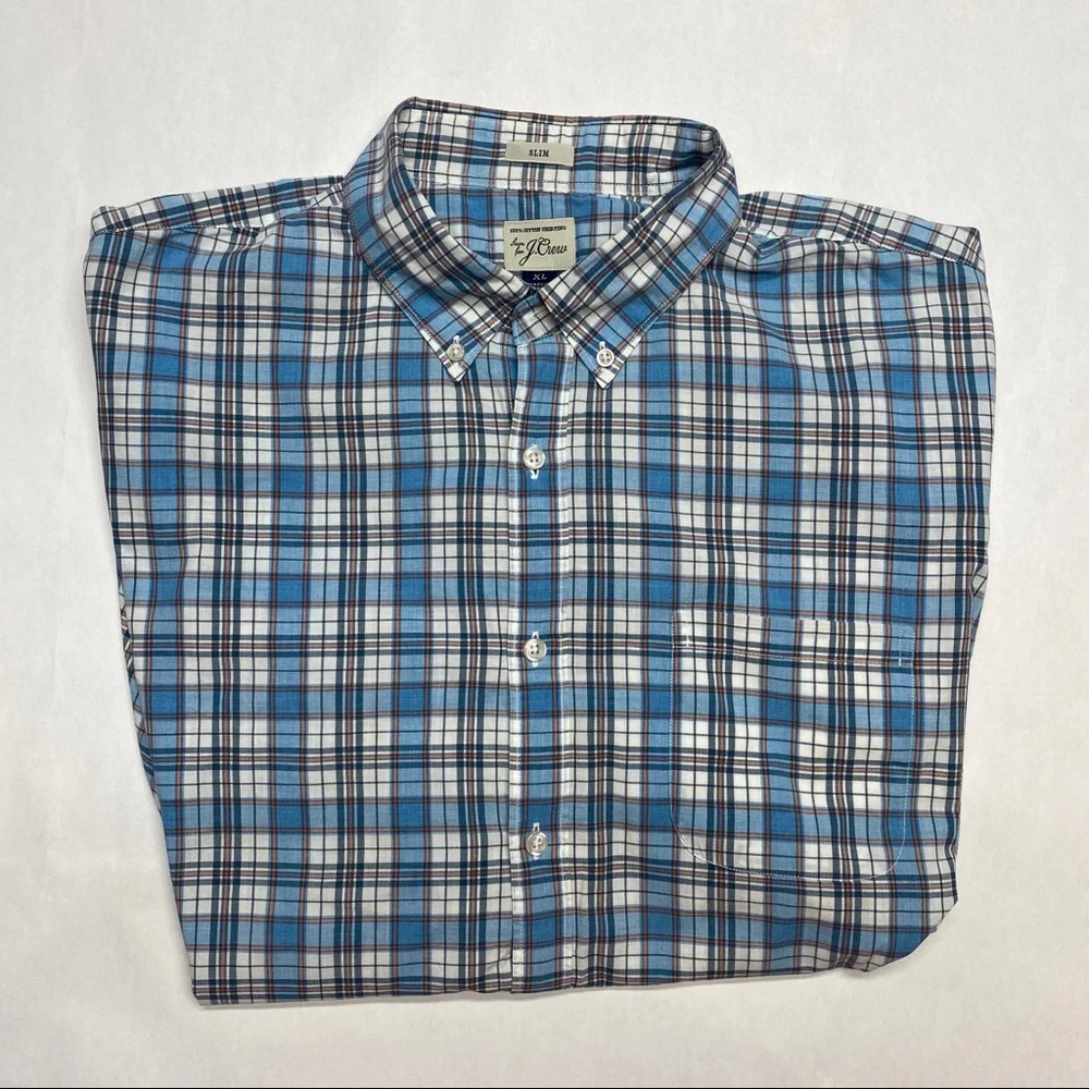 J CREW XL CASUAL BUTTON DOWN SLIM